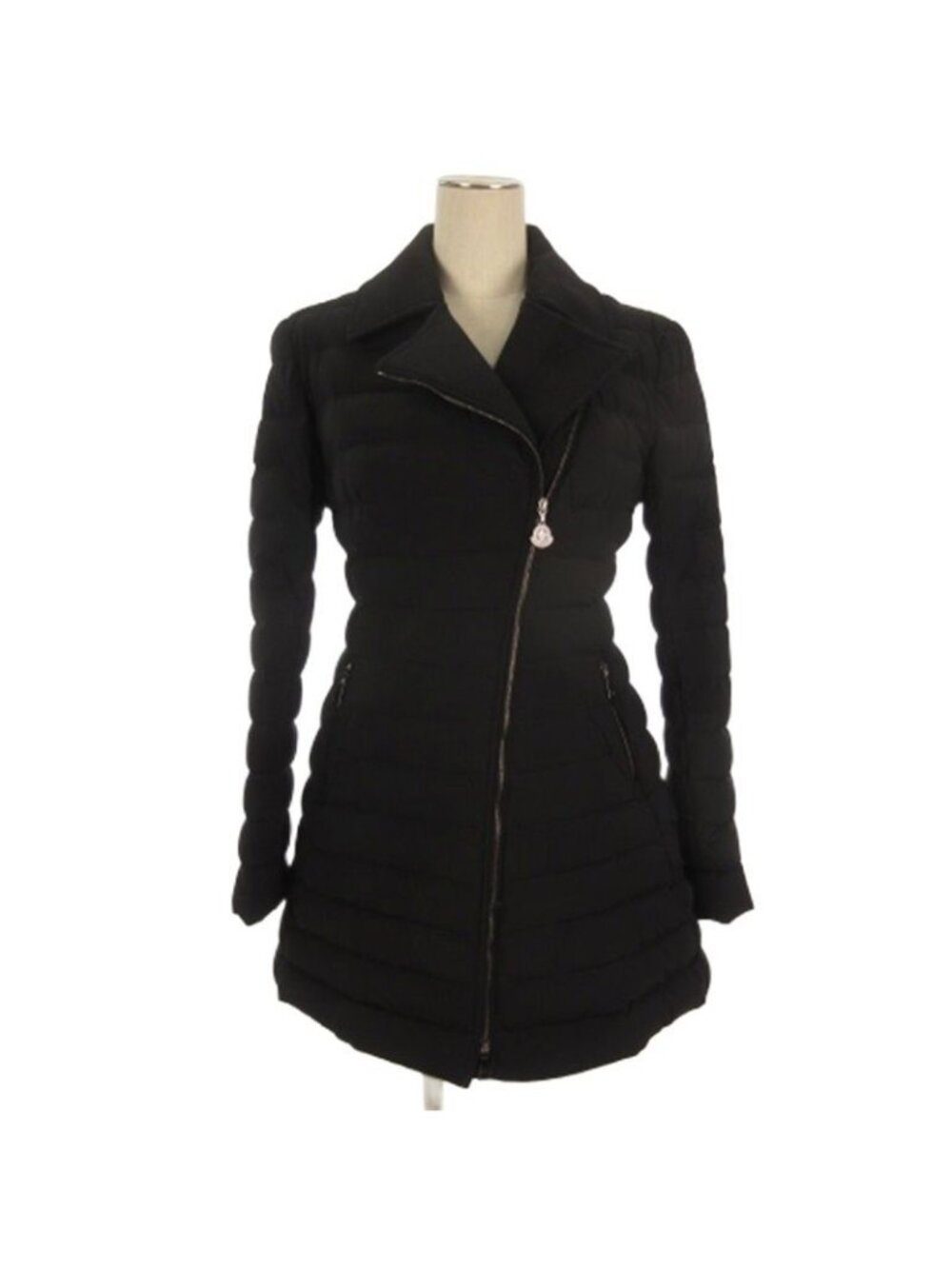 Moncler Noues Down Coat Black